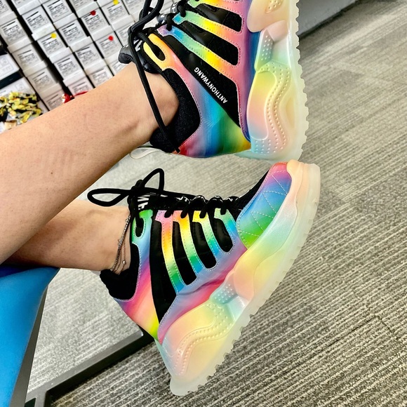 Anthony Wang Multi Sneaker - Picture 4 of 7